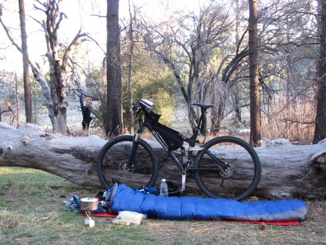 Campsite in Cuyamaca State Park, San Diego, Ca