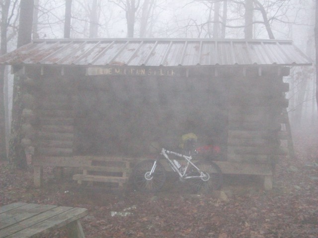 Day 3 morning Blue Mountain Shelter