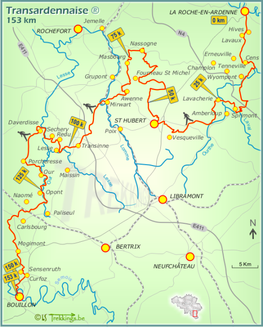 Transardennaise route