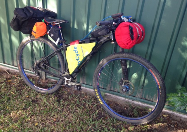 The Black Hornet, all loaded up and ready to roll.