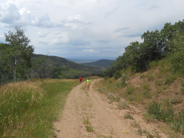 Kathy and Sidney On Hike