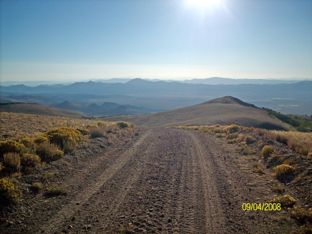 Ophir Creek Summit - Toiyabe Mountains